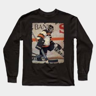 Daniel Berthiaume, 1992 in Boston Bruins (3.16 GAA) Long Sleeve T-Shirt